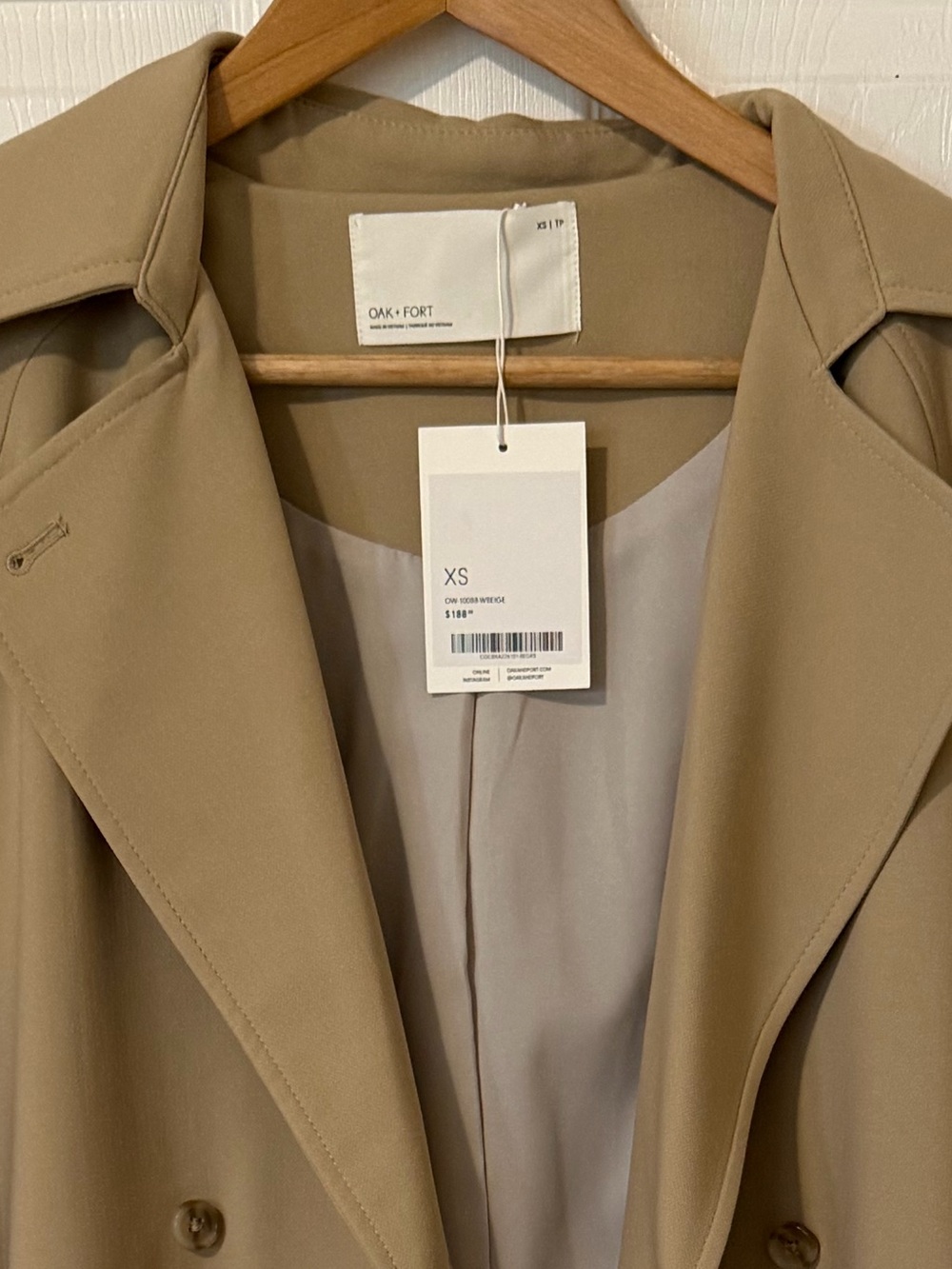 Frank & Oak Oversized Trench Coat